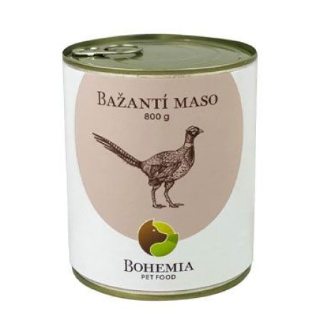 Bohemia Pet Food Bažantí maso ve vlastní šťávě 800 g