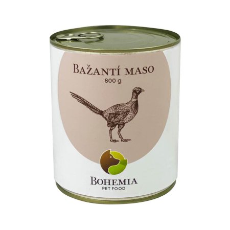 Bohemia Pet Food Bažantí maso ve vlastní šťávě 800 g