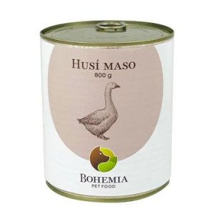 Bohemia Pet Food Husí maso ve vlastní šťávě 800 g
