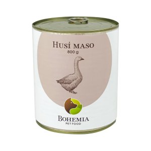 Bohemia Pet Food Husí maso ve vlastní šťávě 800 g