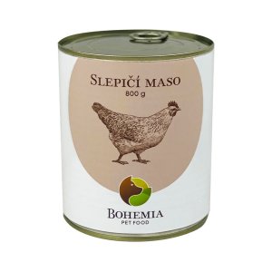 Bohemia Pet Food Slepičí maso ve vlastní šťávě 800 g