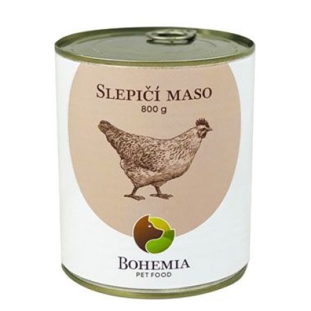 Bohemia Pet Food Slepičí maso ve vlastní šťávě 800 g