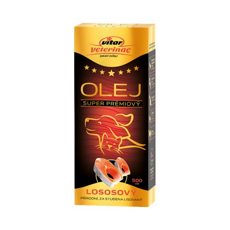 VITAR Veterinae Lososový olej 500 ml