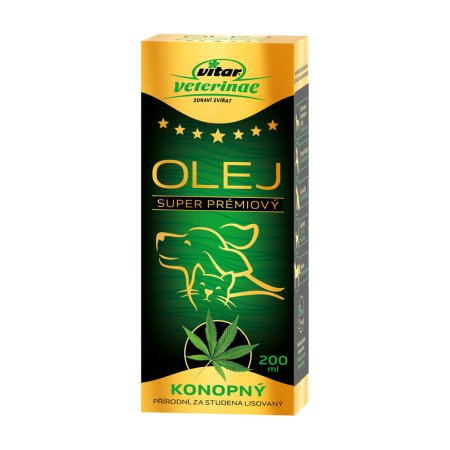 VITAR Veterinae Konopný olej 200 ml