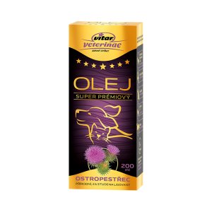 VITAR Veterinae Ostropestřec olej 200 ml