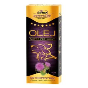 VITAR Veterinae Ostropestřec olej 500 ml
