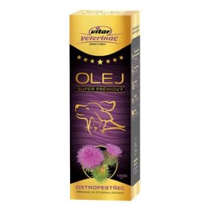 VITAR Veterinae Ostropestřec olej 1000 ml