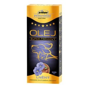 VITAR Veterinae Lněný olej 500 ml