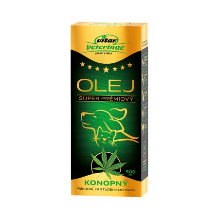 VITAR Veterinae Konopný olej 500 ml