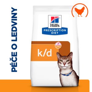 Hill’s Prescription Diet k/d Péče o ledviny granule pro kočky 400 g