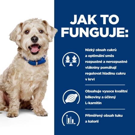 Hill’s Prescription Diet w/d Udržení hmotnosti a cukrovka 1.5 kg
