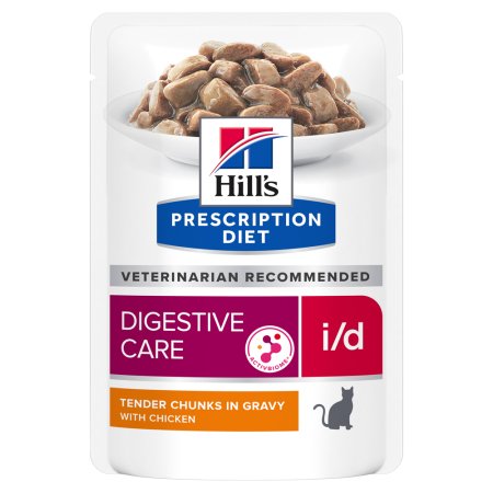 Hill’s Prescription Diet i/d Péče o zažívání kapsička pro kočky kuře 12 x 85 g
