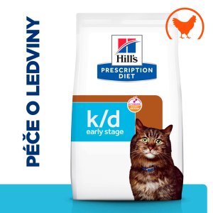 Hill’s Prescription Diet k/d Early Stage Péče o ledviny granule pro kočky 1.5 kg