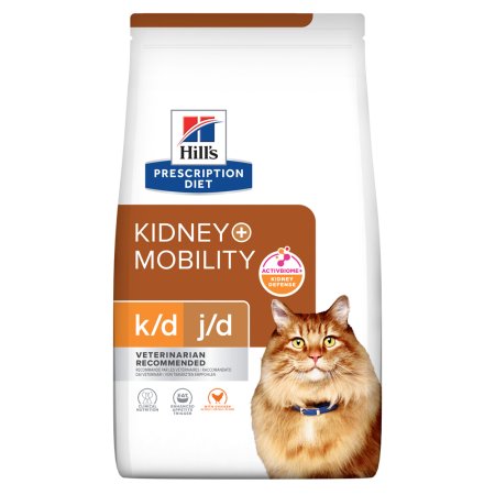 Hill’s Prescription Diet k/d + Mobility Péče o ledviny granule pro kočky 1.5 kg