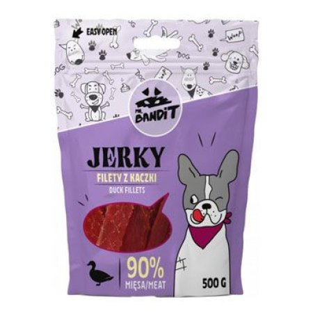 VetExpert Mr.Bandit pochoutka JERKY kachní filety 80g