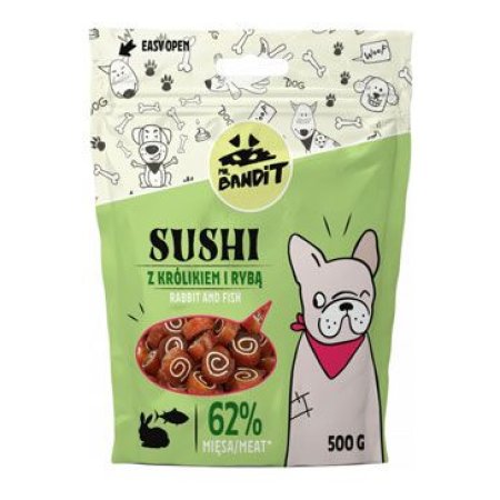 VetExpert Mr.Bandit pochoutka SUSHI králík a ryba 500g