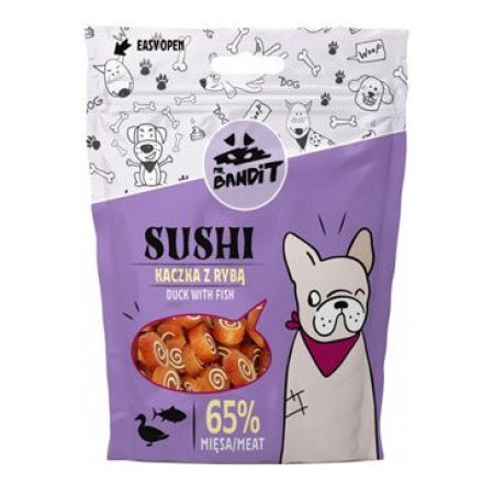 VetExpert Mr.Bandit pochoutka SUSHI kachna a ryba 80g