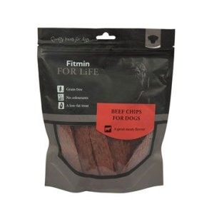 Fitmin dog For Life treat beef chips 400 g
