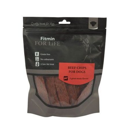 Fitmin dog For Life treat beef chips 400 g