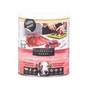 Topstein hovězí a svalovina v plechu 800 g
