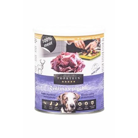 Topstein Zvěřina v plechu 800 g