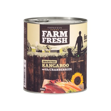 Farm Fresh Kangaroo with Cranberries 400 g