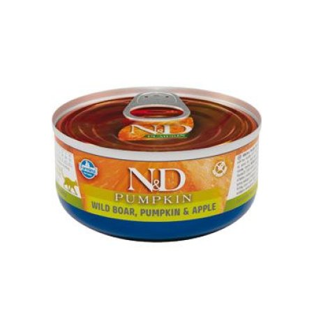 N&D CAT PUMPKIN Adult Boar & Apple 70g