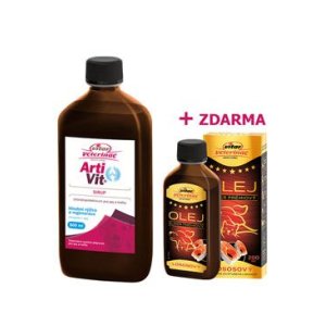 VITAR Veterinae Artivit Sirup 500 ml + 1x Lososový olej 200 ml ZDARMA