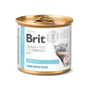 Brit VD Cat GF konzerva Obesity 200g