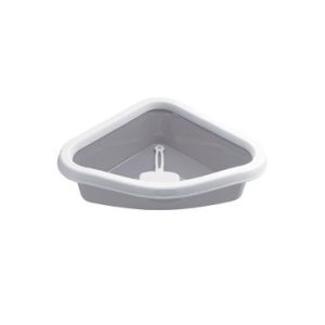 WC kočka CATHY rohové šedá Zolux