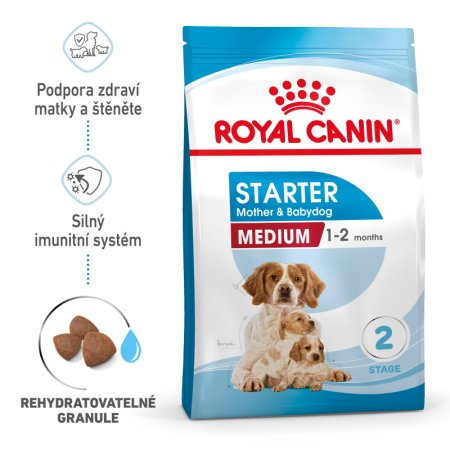 Royal Canin Medium Starter Mother & Babydog 15 kg