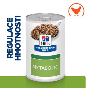 Hill’s Prescription Diet Metabolic Regulace hmotnosti konzerva pro psy 370 g