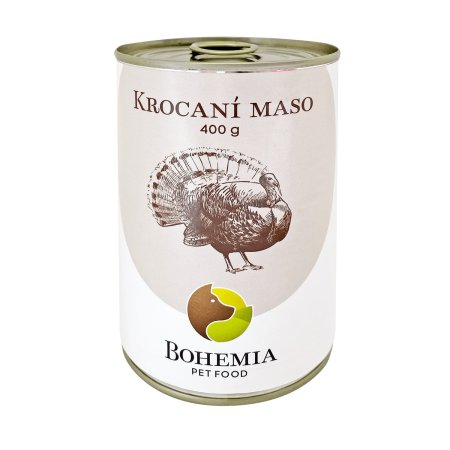 Bohemia Pet Food Krocaní maso ve vlastní šťávě 400 g