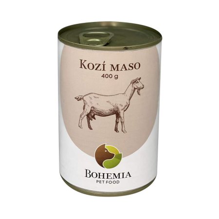 Bohemia Pet Food Kozí maso ve vlastní šťávě 400 g