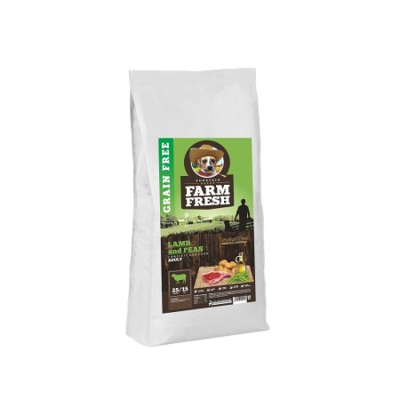 Farm Fresh Lamb and Peas Grain Free 15 kg