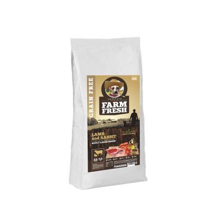 Farm Fresh Lamb and Rabbit Adult Large Breed Grain Free 15 kg