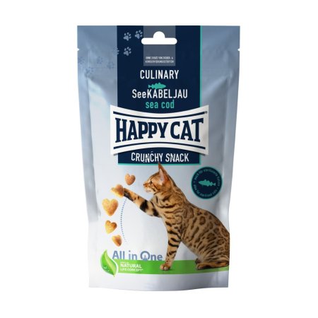 Happy Cat Crunchy Snack See-Kabeljau 70g