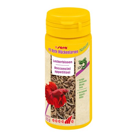 Sera FD-Mückenlarven Nature - patentky 50 ml / 4,5 g