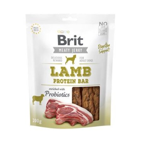 Brit Jerky Lamb Protein Bar 200g