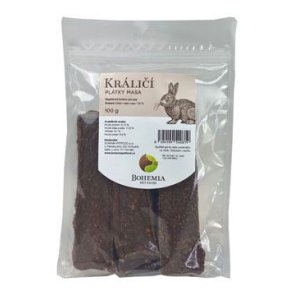 Bohemia Pet Food Králičí plátky 100 g