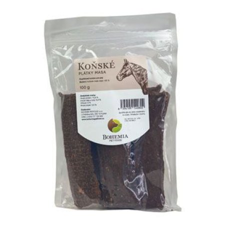 Bohemia Pet Food Koňské plátky 100 g