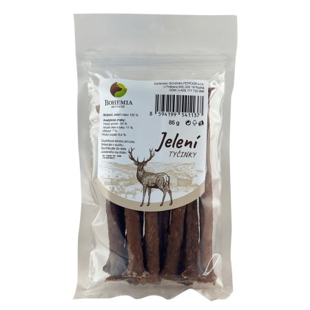 Bohemia Pet Food Jelení tyčinky 85 g