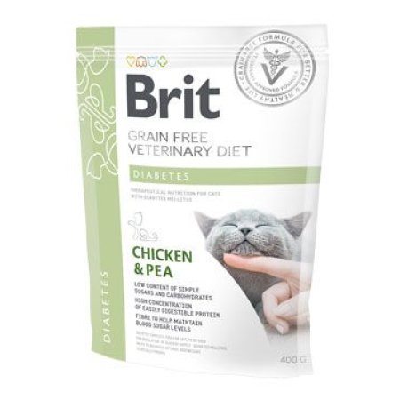 Brit VD Cat GF Diabetes 400g