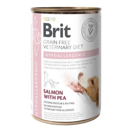 Brit VD Dog GF konz. Hypoallergenic 400g