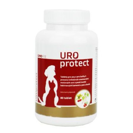 UROprotect tablety pro psy a kočky 80 tablet