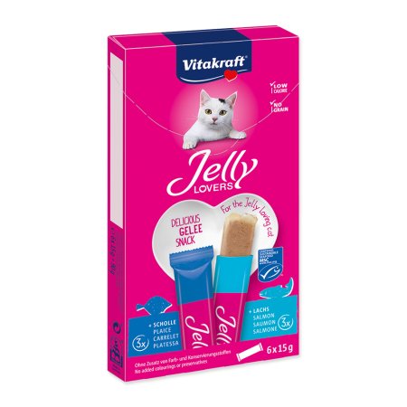 VITAKRAFT Jelly Lovers MP losos / platýs 90g