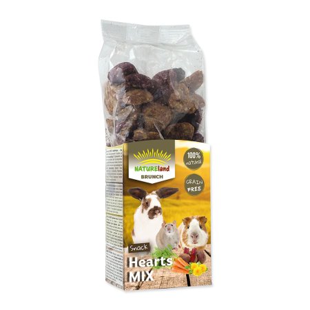 Pochoutka NATURE LAND Brunch srdíčka mix 150 g