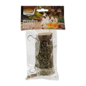 Pochoutka NATURE LAND Nibble válec s bylinkami 120 g