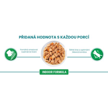 Purina One Indoor minifiletky s kuřetem Multipack 12 x 85 g