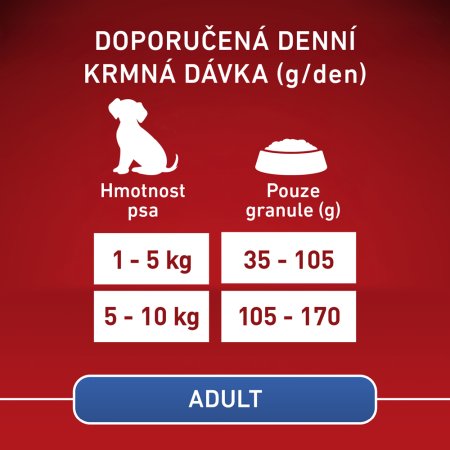 Purina One Mini Adult Dog hovězí s rýží 800 g